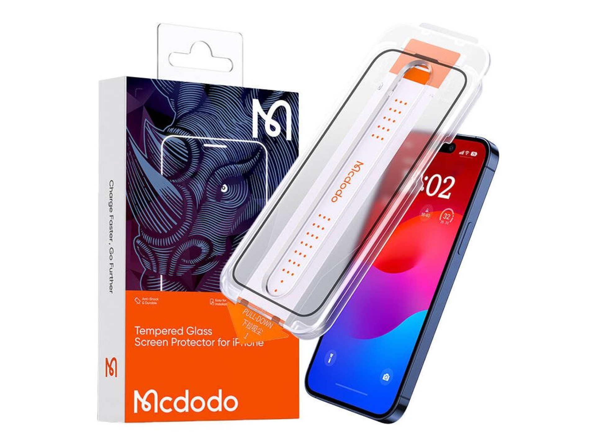 Mcdodo PF-5363 Vidrio templado para iPhone 15 Pro Max