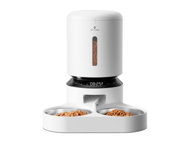 Dispensador de comida Petlibro Granary con doble cuenco 5L (blanco)