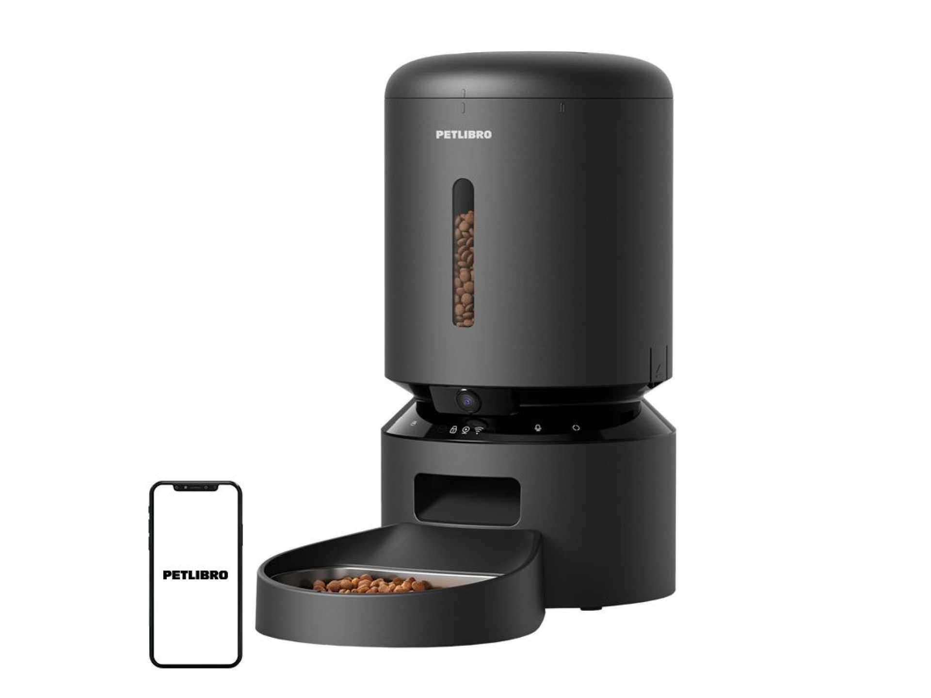 Petlibro Granary feed dispenser with camera, 5L (black)