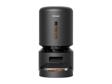 Dispensador de pienso Petlibro Granary con cámara, 5 l (negro)