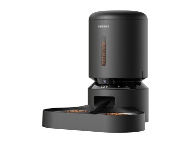 Petlibro Granary dispensador de alimentos com câmera e tigela dupla, 5L (preto)