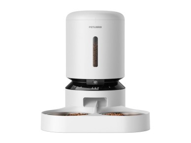 Dispensador de alimento para cámara Petlibro Granary con doble cuenco, 5 l (blanco) Dispensador de alimento para cámara Petlibro Granary con doble cuenco, 5 l (blanco)