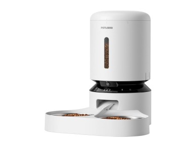 Dispensador de alimento para cámara Petlibro Granary con doble cuenco, 5 l (blanco) Dispensador de alimento para cámara Petlibro Granary con doble cuenco, 5 l (blanco)