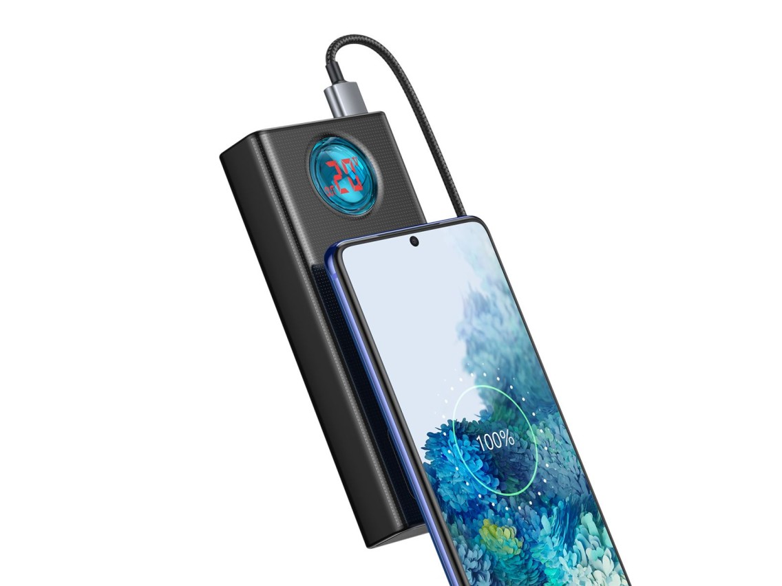 Baseus power bank Amblight 65W 30000mAh black