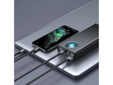 Baseus power bank Amblight 65W 30000mAh black Baseus power bank Amblight 65W 30000mAh black