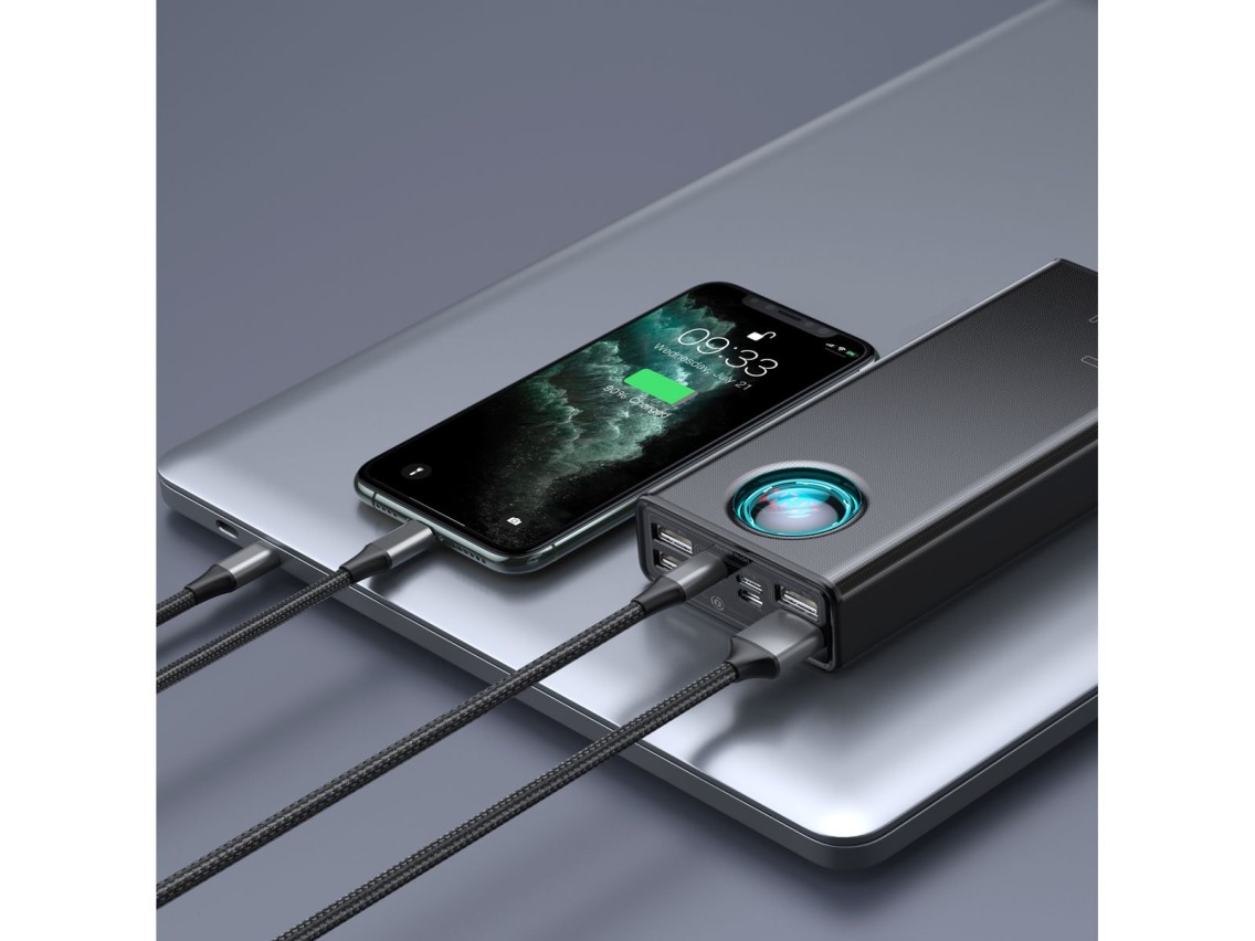 Baseus power bank Amblight 65W 30000mAh black