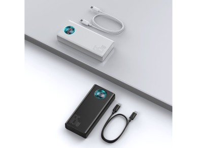 Baseus power bank Amblight 65W 30000mAh black Baseus power bank Amblight 65W 30000mAh black