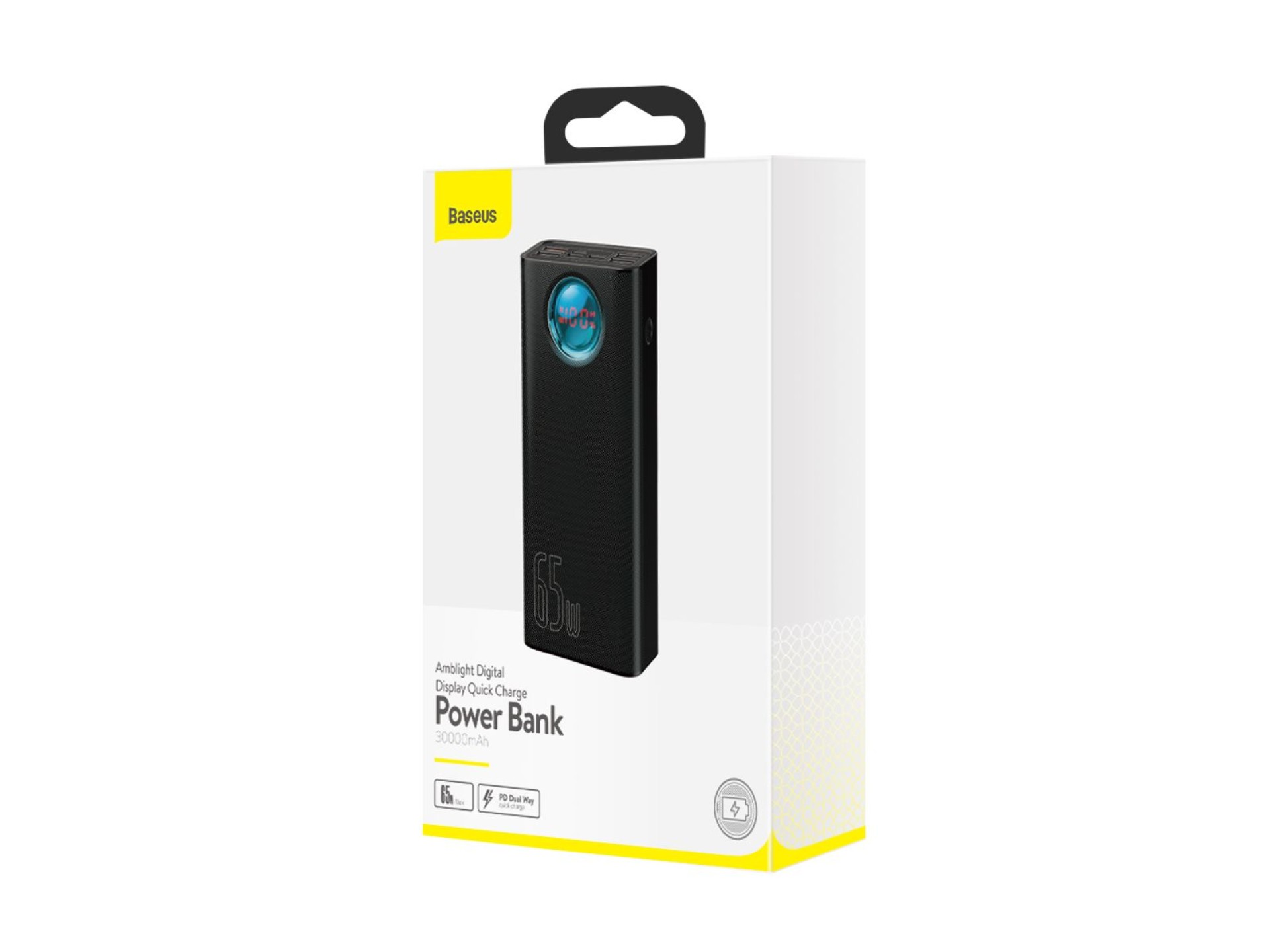 Baseus power bank Amblight 65W 30000mAh black