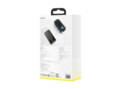 Baseus power bank Amblight 65W 30000mAh black Baseus power bank Amblight 65W 30000mAh black