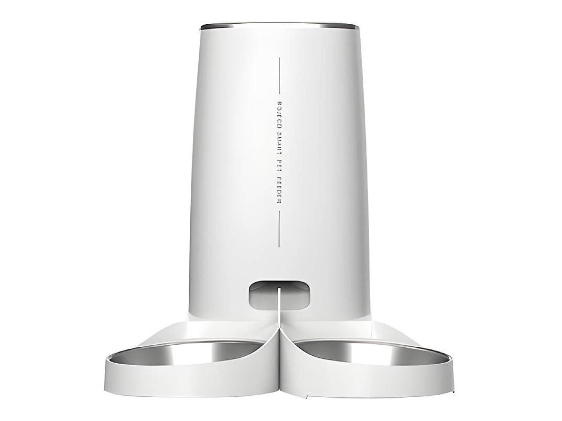 Comedero automático para mascotas Rojeco 4L versión botón (doble cuenco)