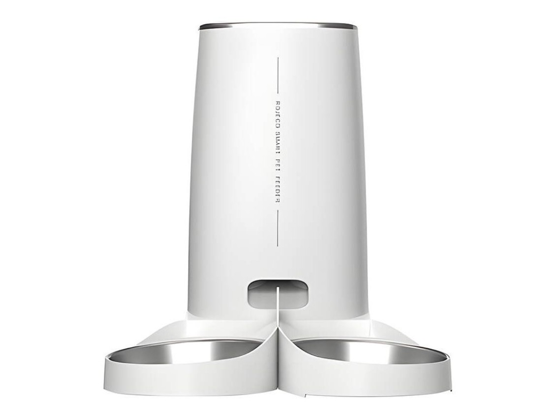 Comedero autom�tico para mascotas Rojeco 4L versi�n bot�n (doble cuenco)