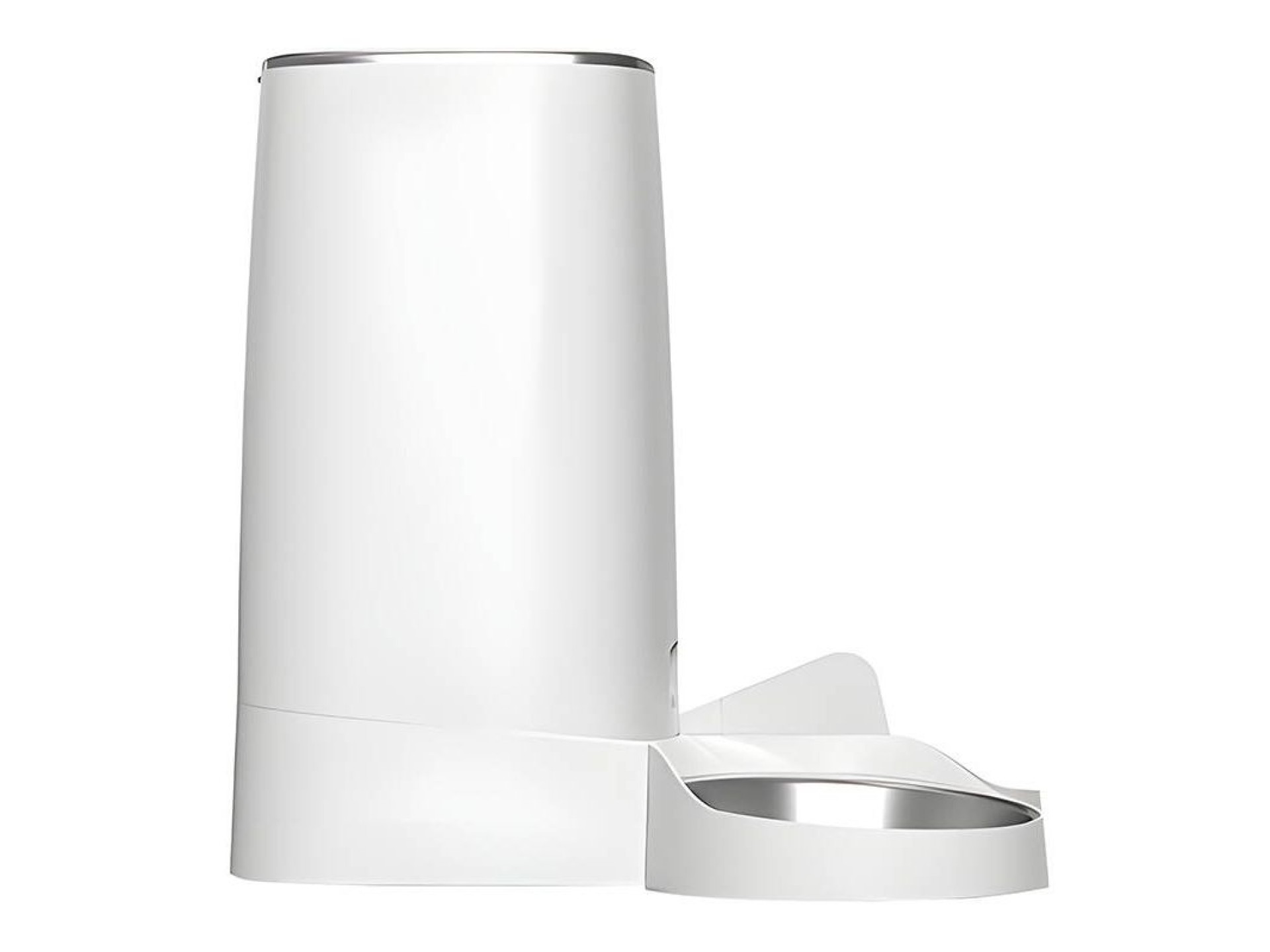 Comedero automático para mascotas Rojeco 4L versión botón (doble cuenco)