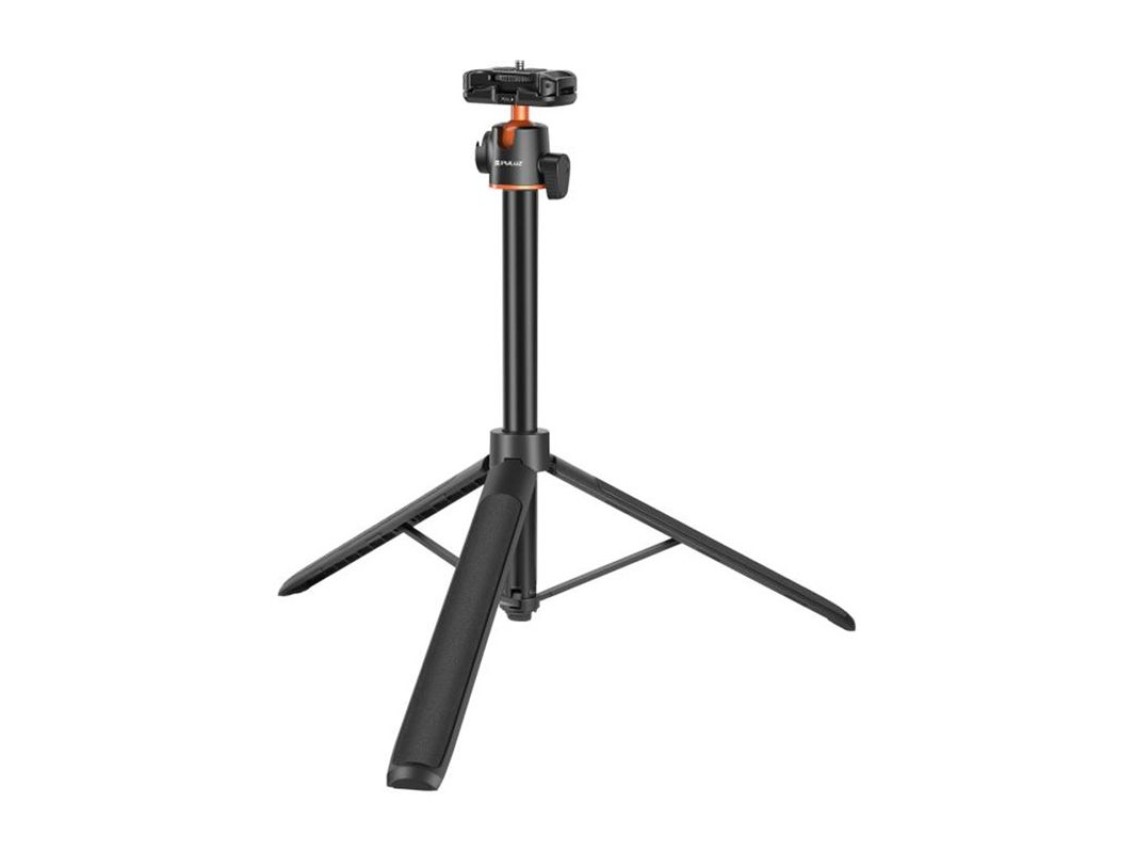 Tripé Puluz para celular com bastão de selfie (1,4 m)