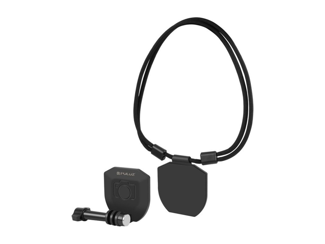Soporte magnético de cuello Puluz para cámaras deportivas