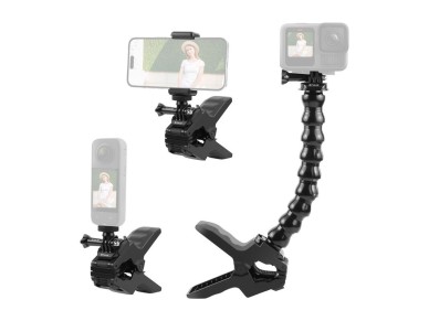 Adjustable mount for sporotome cameras Puluz with clamp Adjustable mount for sporotome cameras Puluz with clamp