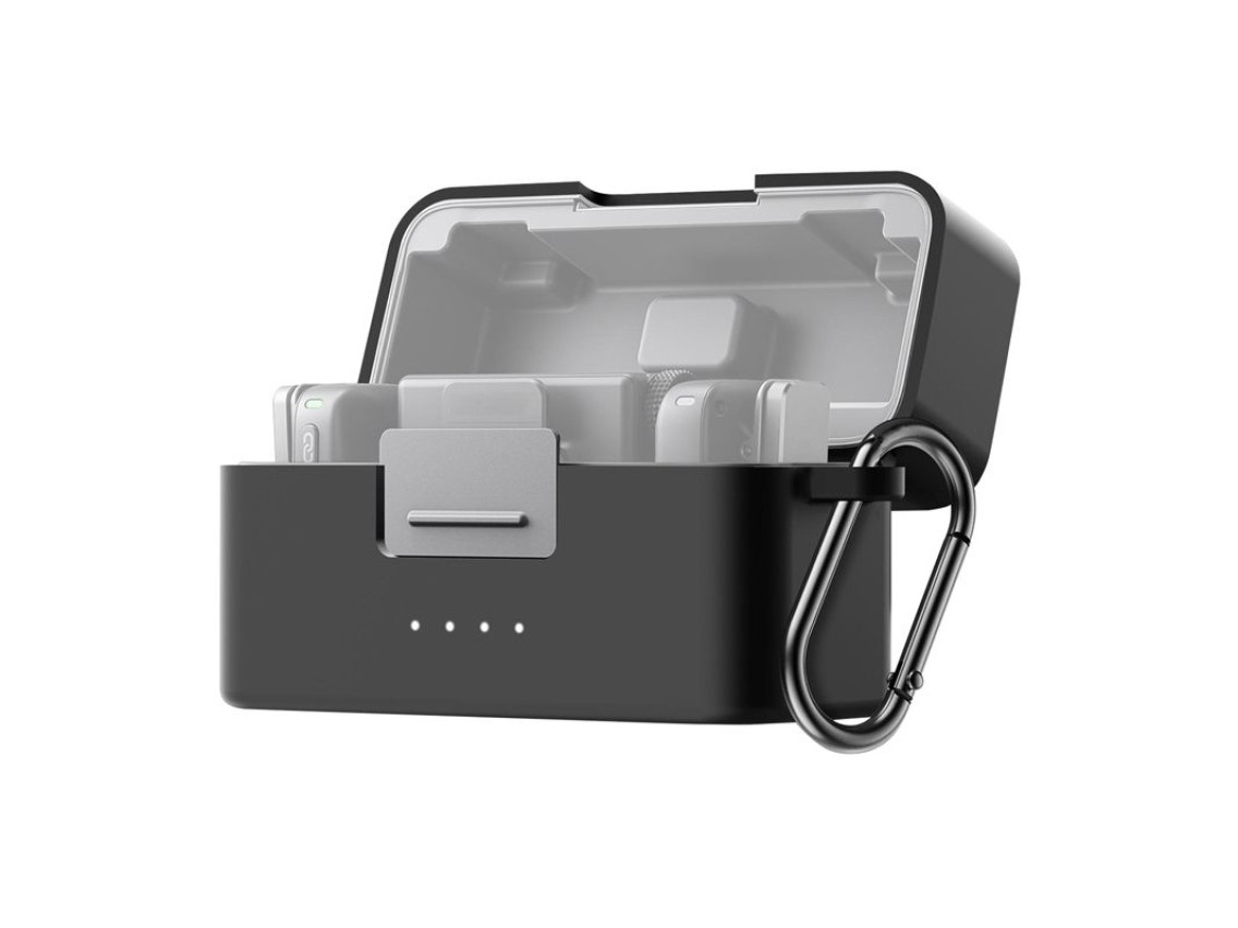 Capa protetora Puluz para DJI Mic Mini (preta)