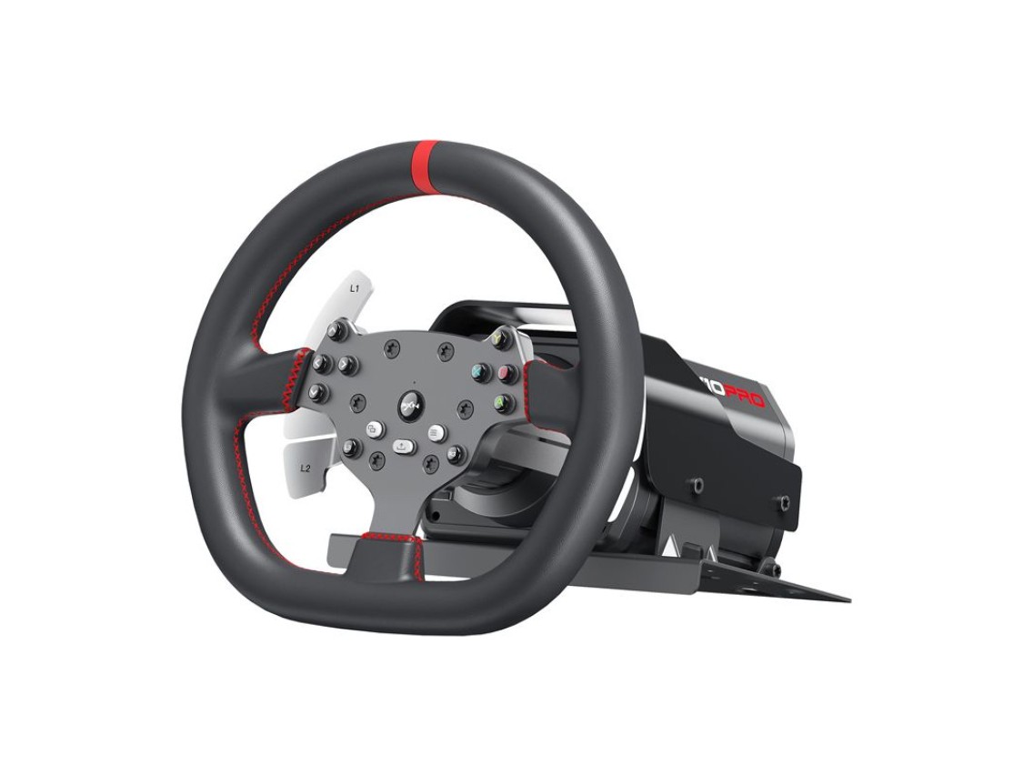 Kit de juego PXN-V10 Ultra: volante + pedales + abrazaderas + accesorios de montaje (PS4 / Xbox One