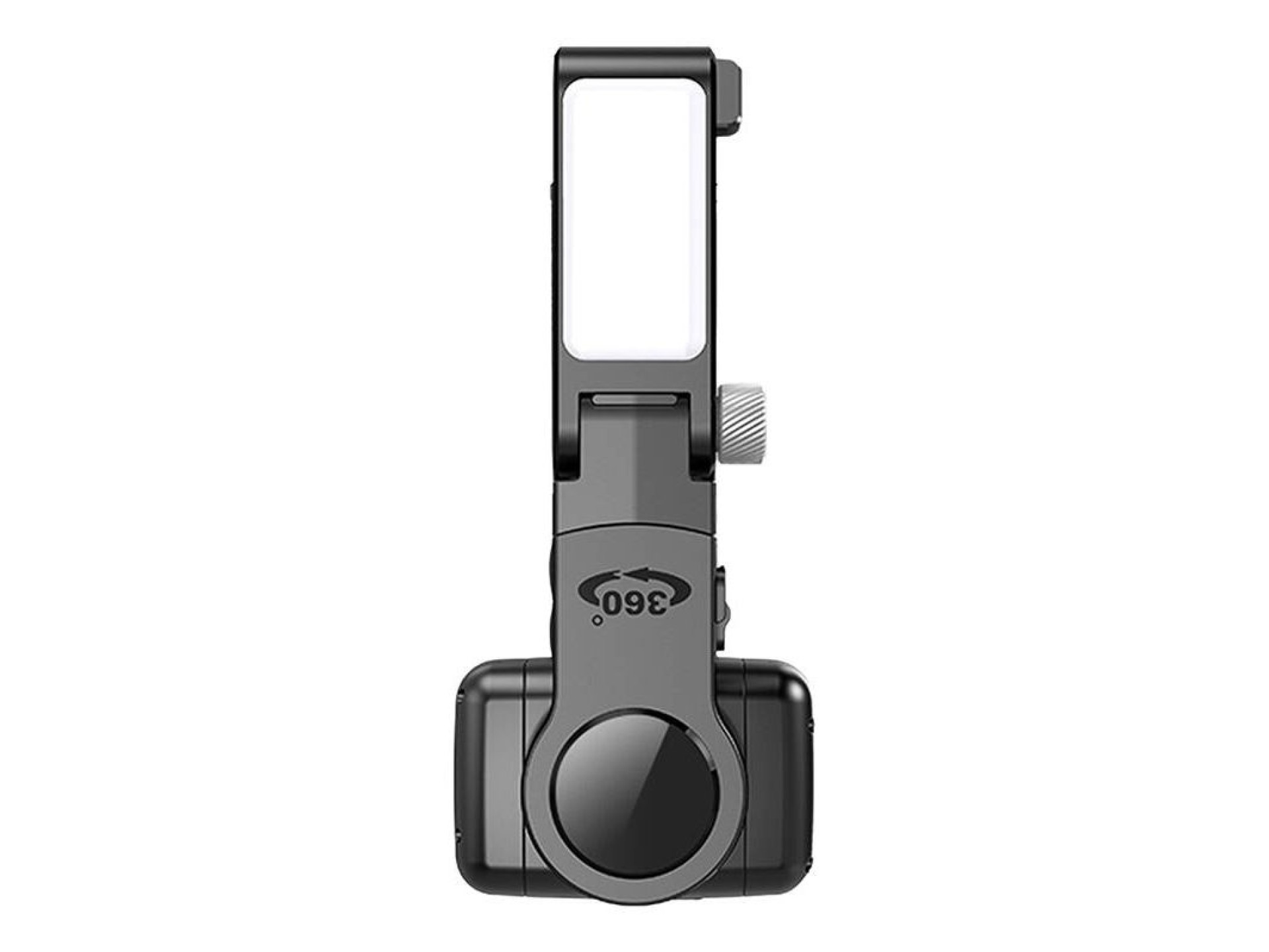 Gimbal/suporte com luz APEXEL Q18 (preto)