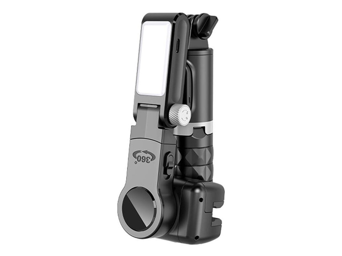 Gimbal/suporte com luz APEXEL Q18 (preto)