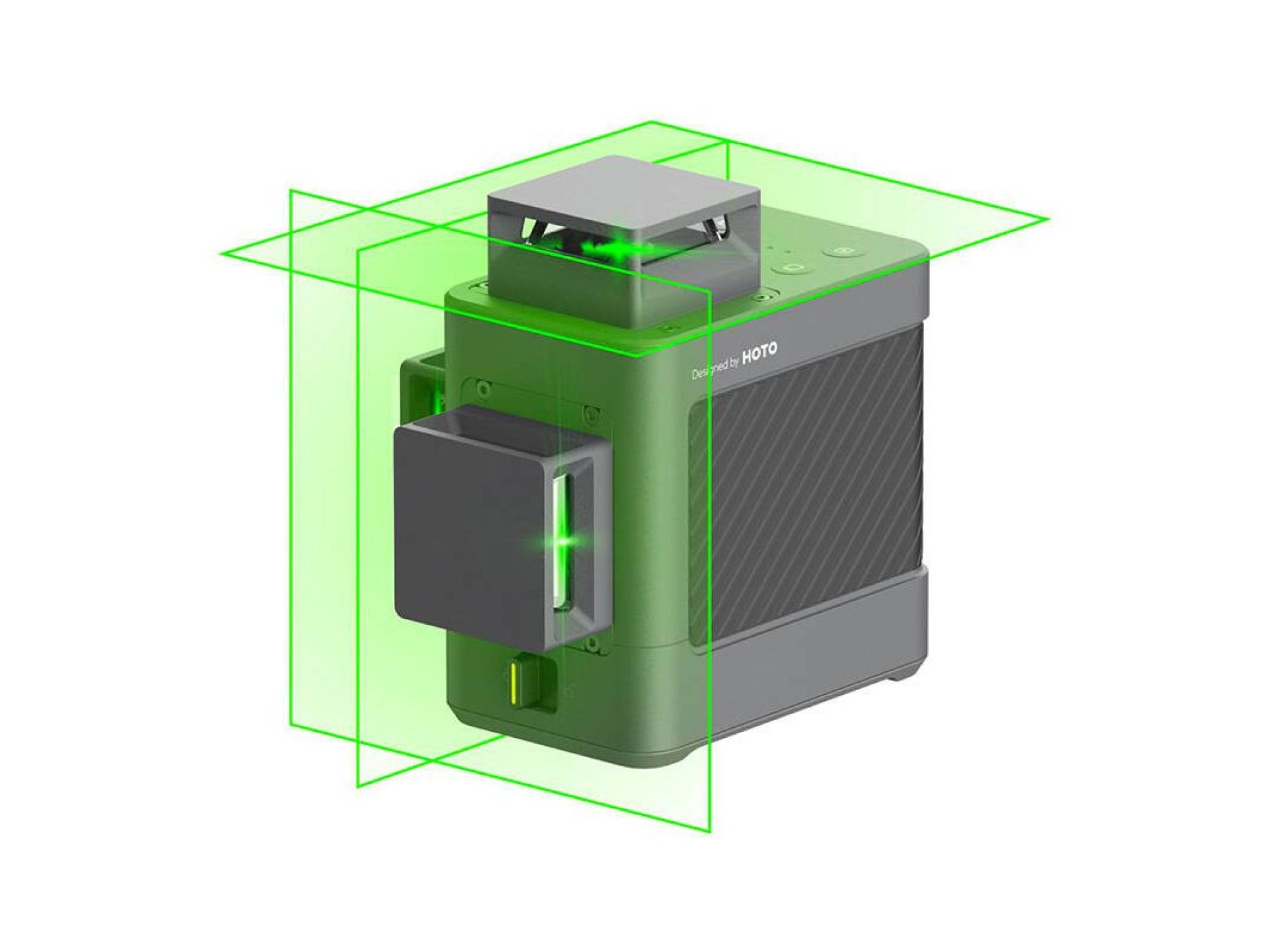 Self-levelling 3D 360 cross level laser HOTO QWFGJ002 (±3mm/10m 5200mAh)