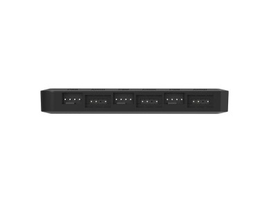 Caixa de controle de ventoinhas para computador Darkflash RC2 RGB PWM + controle remoto (preta)