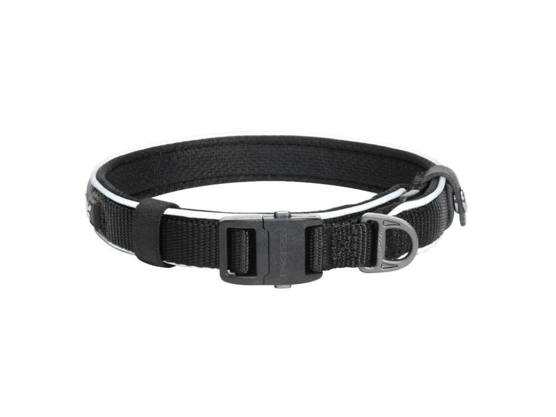 Collar reflectante Dogness talla XS (Negro)