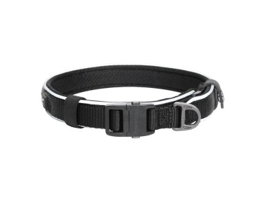 Collar reflectante Dogness talla XS (Negro)