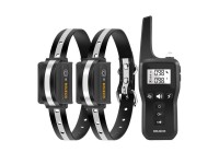 Rojeco PD529 1000m Dog Training Collar with 2 Collars (black)