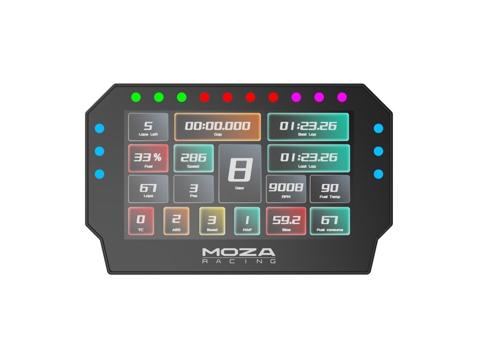 Moza Racing CM2 RS072 display