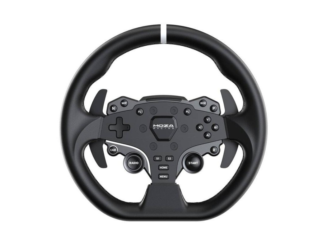 Kit de jogos - Base R5 + volante ES + pedais SRP-Lite + suportes Moza Racing R5 RS20 (PC)