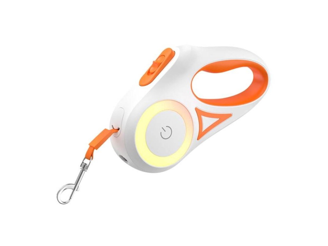 Coleira automática Rojeco de 3m (laranja)