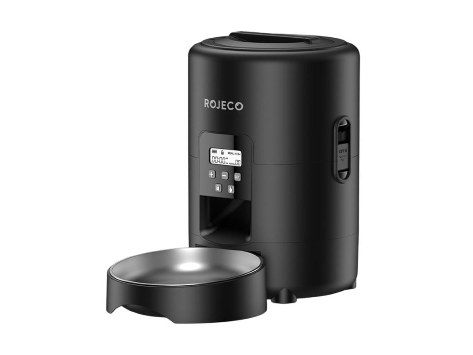 Dispensador automático de pienso Rojeco de 2 litros