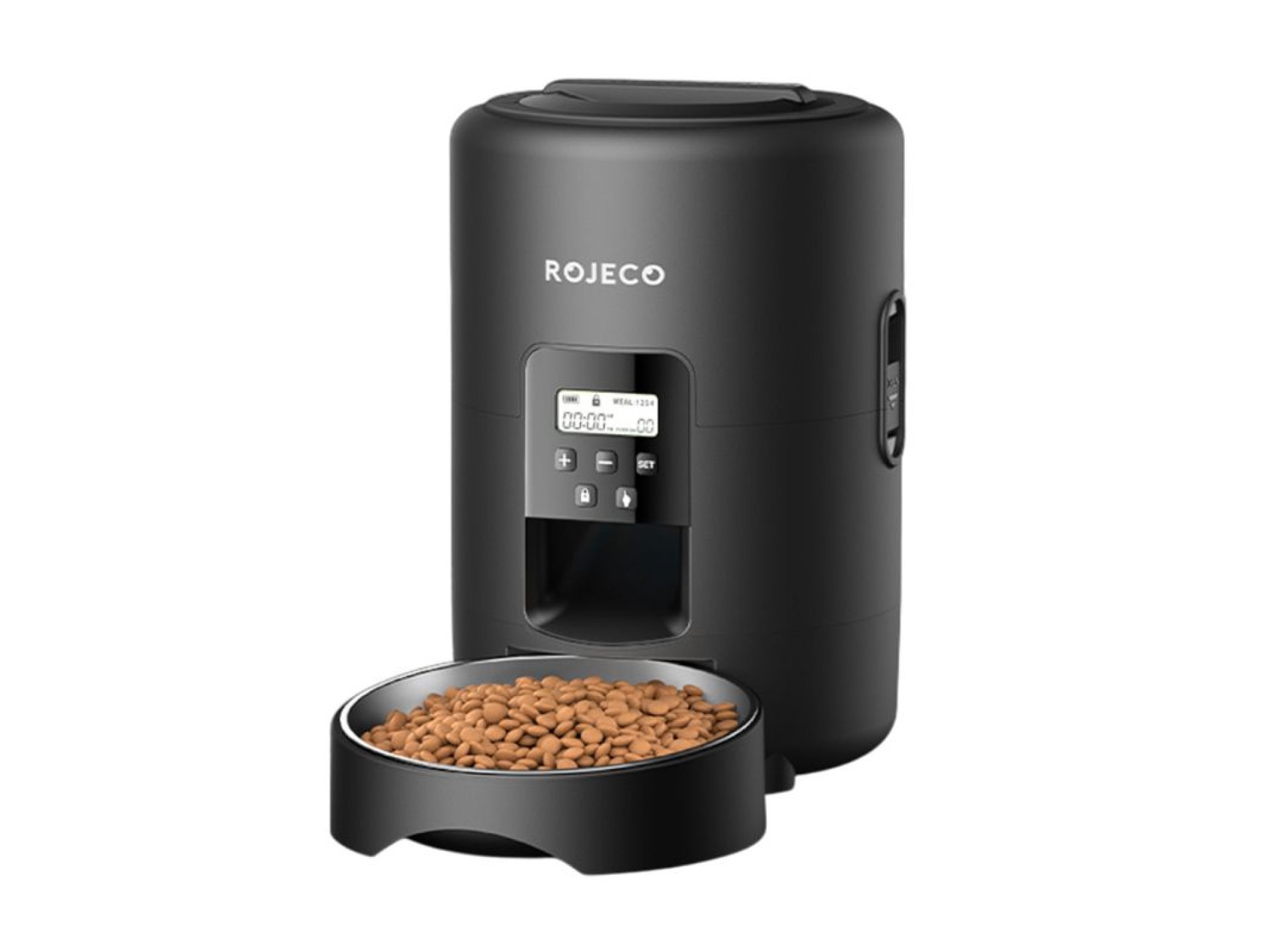 Dispensador automático de pienso Rojeco de 2 litros