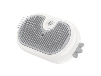 Cepillo de vapor para gatos Rojeco con funci�n de masaje (blanco)