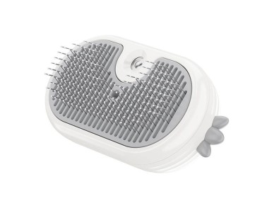 Rojeco Cat Steam Brush with massage function (white)