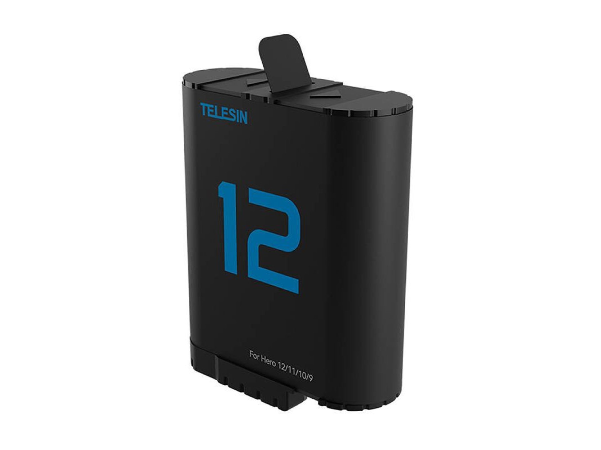 TELESIN lithium battery for GoPro Hero 12/11/10/9 (blue)