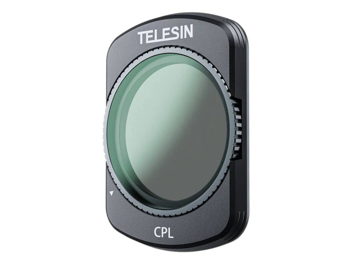 Set de filtros de lentes CPL + ND16/64/256 TELESIN para DJI Osmo Pocket 3