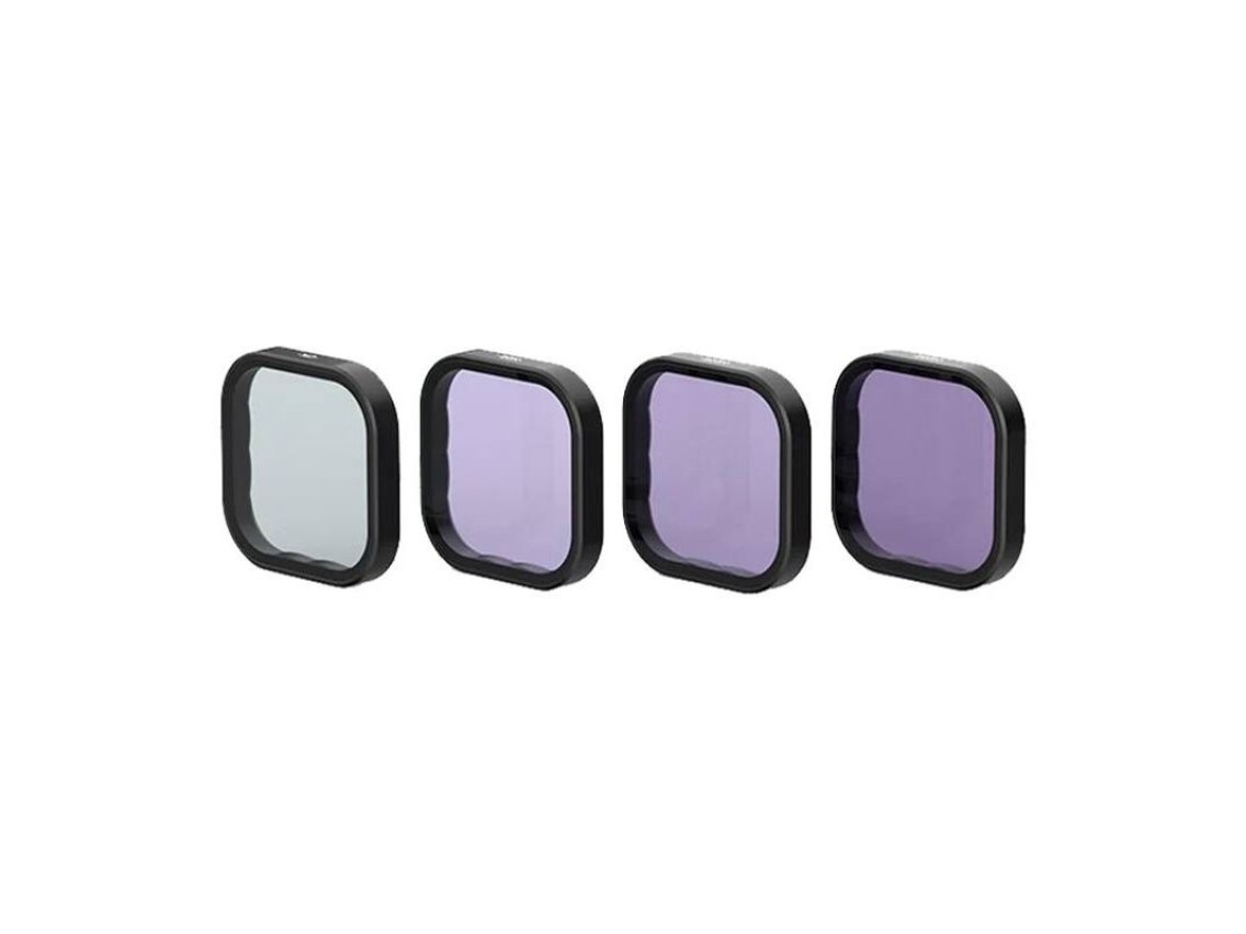Juego de 4 filtros Telesin CPL+ND 8/16/32 para GoPro Hero 13 Black (S5-FLT-13-TGP)