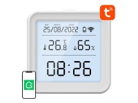 Sensor inteligente de temperatura e umidade WiFi Gosund S6 LCD Tuya
