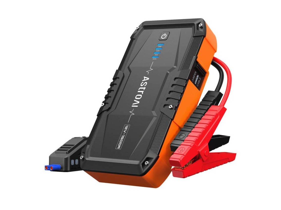 3 in 1: Jump starter + Power bank + SOS lights pea AstroAI S8