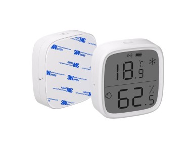 Sensor inteligente de temperatura y humedad ZigBee LCD Sonoff SNZB-02D