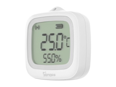 Sensor de temperatura y humedad LCD ZigBee Sonoff SNZB-02WD