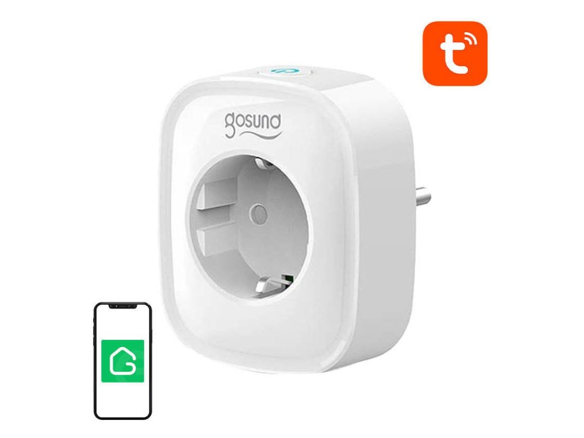 Enchufe inteligente WiFi Gosund SP1 E/F-unischuko, Tuya