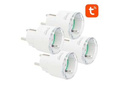 Enchufe inteligente WiFi Gosund SP111 3680W 16A, Tuya (paquete de 4)