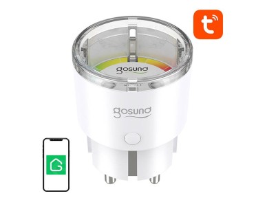 Enchufe inteligente Gosund SP111 con WiFi, 3680 W, 16 A, compatible con Tuya Enchufe inteligente Gosund SP111 con WiFi, 3680 W, 16 A, compatible con Tuya