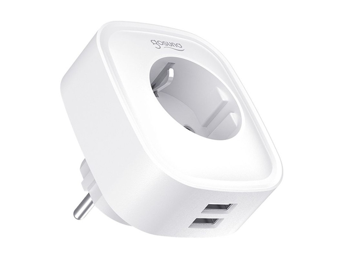 Enchufe inteligente Gosund SP112-M con 2 puertos USB y WiFi (paquete de dos) (Xiaomi)