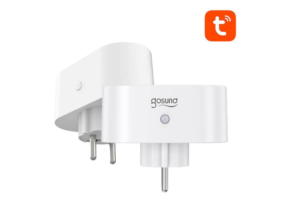Tomada inteligente Wi-Fi dupla Gosund SP211, 2 pe�as 3500 W (pacote com duas) Tuya