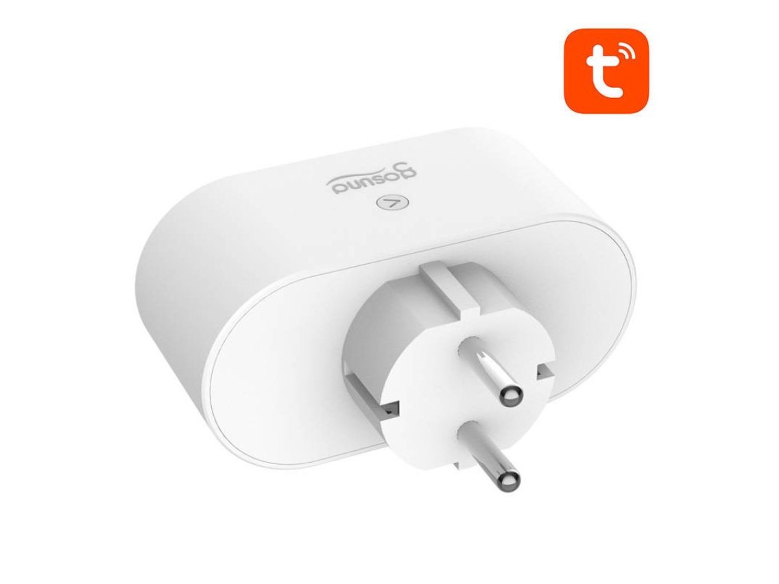 Enchufe inteligente dual WiFi Gosund SP211 3500W, Tuya