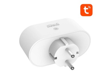 Enchufe inteligente dual WiFi Gosund SP211 3500W, Tuya