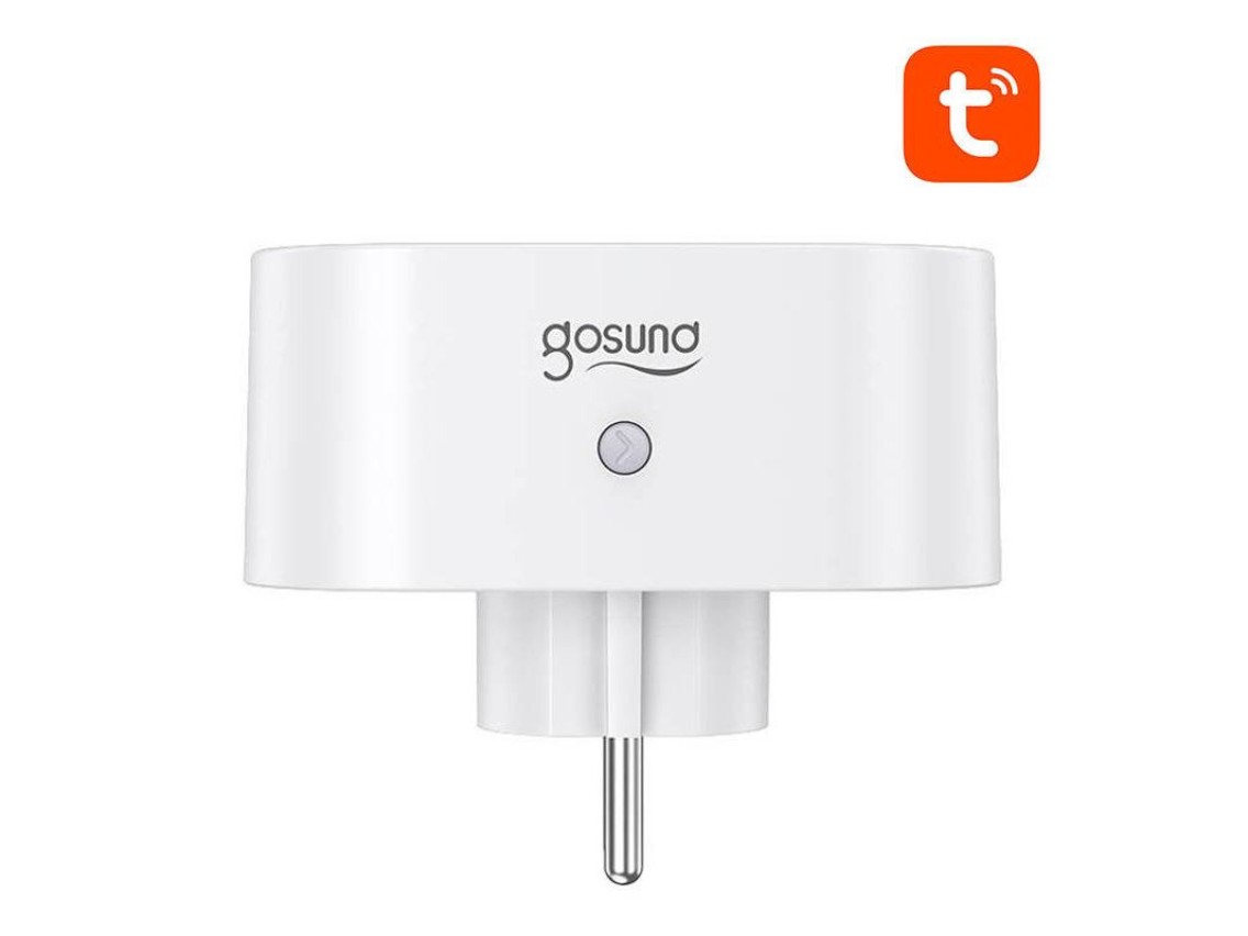 Enchufe inteligente dual WiFi Gosund SP211 3500W, Tuya